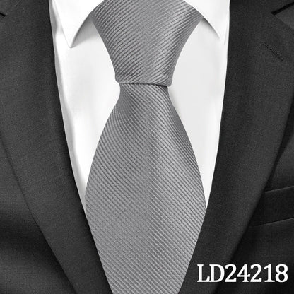 instripe Classic Polyester Tie Set, 6cm Necktie