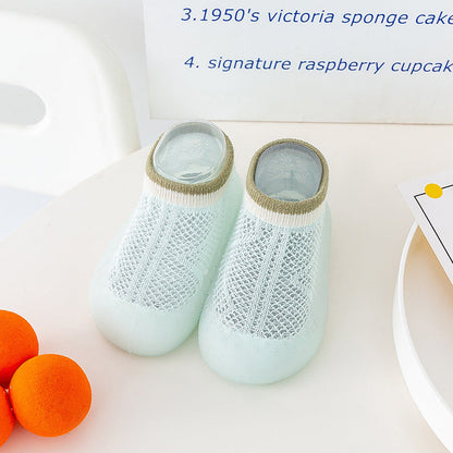 Children's Mesh Anti-mosquito Sock Shoes Baby Summer Baby Non-slip Room Socks