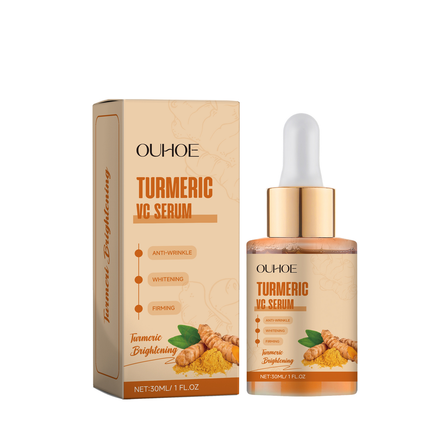 Turmeric Face Essence Hydrating And Moisturizing Gently Moisturizing And Brightening Facial Skin Delicate Care Essence