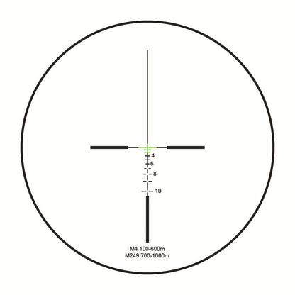Maku metal sight 4x32 eating chicken outdoor sports quadruple lens