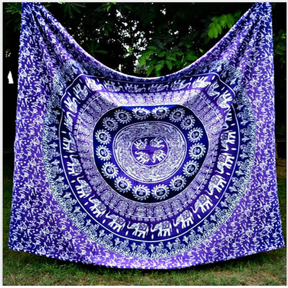 Elephant Mandala Tapestries