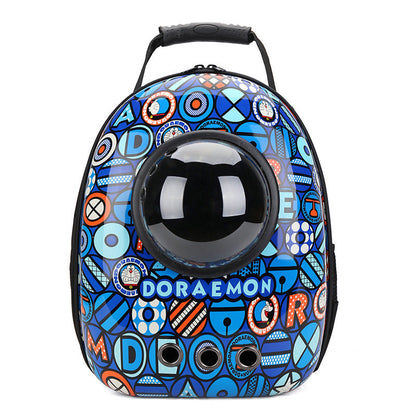 Pet bag, space capsule bag, out