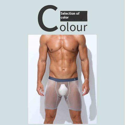 Plus Size Ice Mesh Sports Underwear