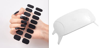 Waterproof Long Lasting Nail Stickers Letter Color