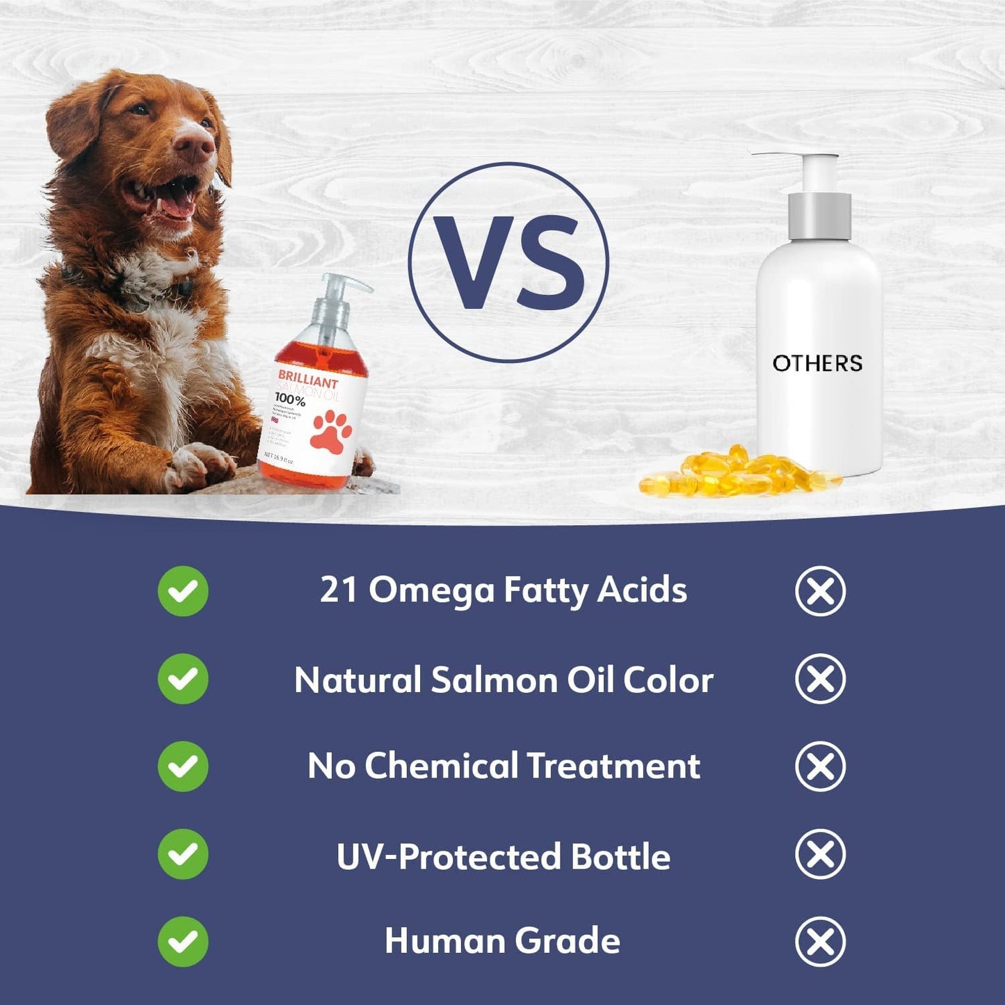 Premium Salmon Dog Pet Oil