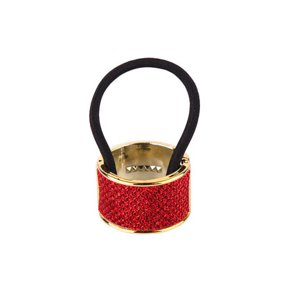 Korean Alloy Hair Tie Rose Gold Ponytail Buckle