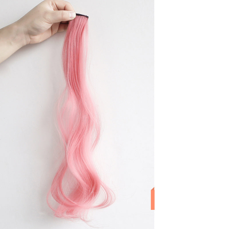 Curly Highlighted Long Hair Extension Wig