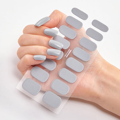 Waterproof Long Lasting Nail Stickers Letter Color