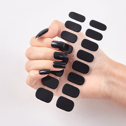 Waterproof Long Lasting Nail Stickers Letter Color