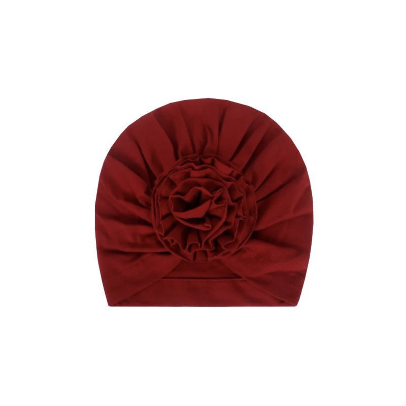 Bloom Flower Baby Headband Infant Beanie Cap