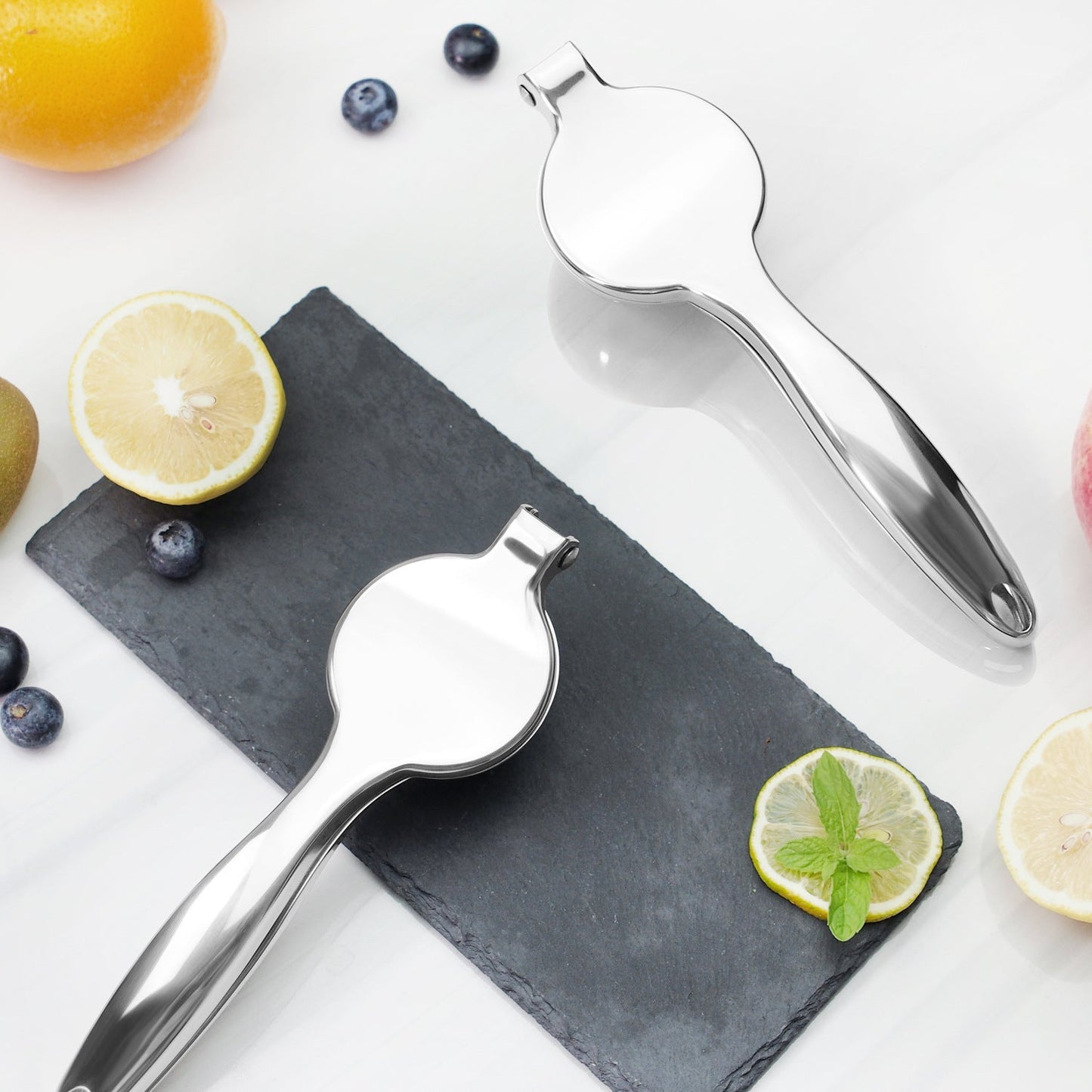 Stainless Steel 304 Fruit Juicer Lemon Clip Manual Lemon Press Kitchen Juice Squeezing Tool One