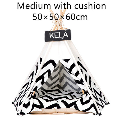 Small And Medium-Sized Dog Indian Pet Tent