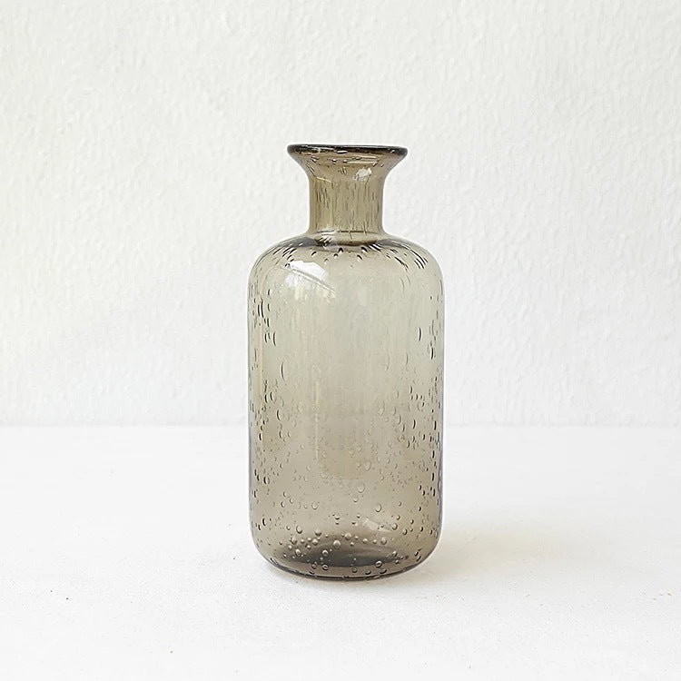 Bubble Glass Vase for Home Decoration