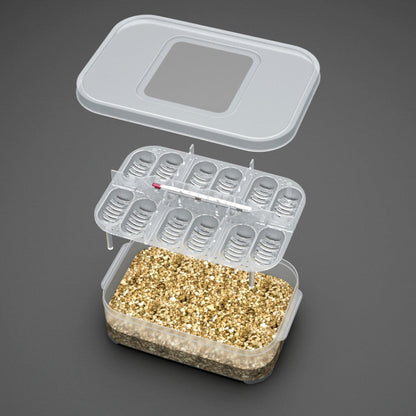 Reptile Gecko Egg Tray Lncubator Box Snake Lizard Lncubator