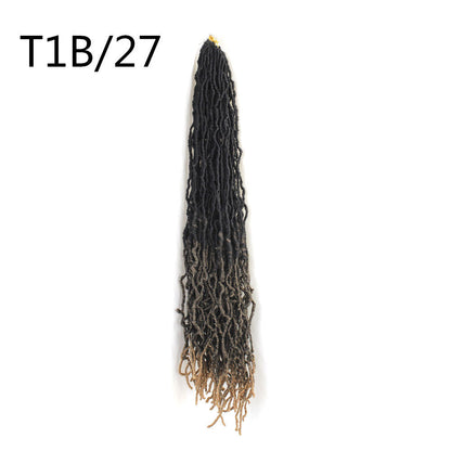 Dirty Braid Irregular Crochet Hair