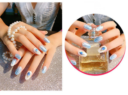Shell 3D Bronzing Nail Stickers (20 Double Row)