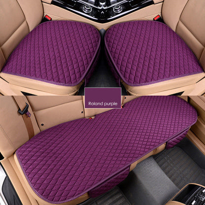 Universal Car Seat Cushions Linen Non-Slip Four Seasons Commons