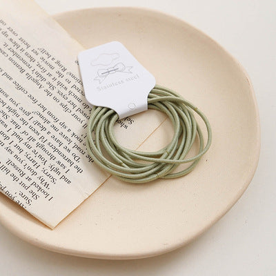 Morandi Color Macaron Hair Tie