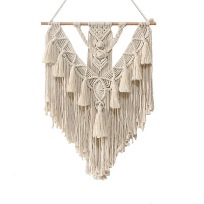 Macrame Wall Hanging Boho Tapestry Decor
