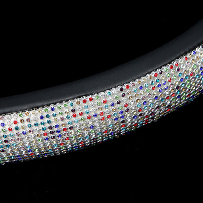 Women’s Summer Rhinestone Steering Wheel Cover