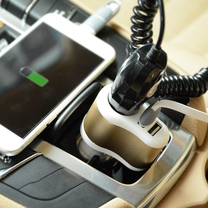 Universal Car Charger Dual USB Fast Charge Adapter