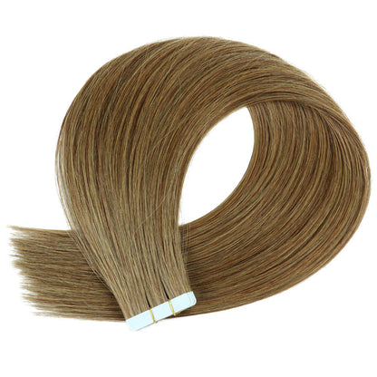 Double-sided Adhesive PU Hair Extension Piece Wig