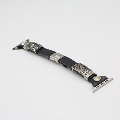 Retro DIY Embossed Watch Wrist Band