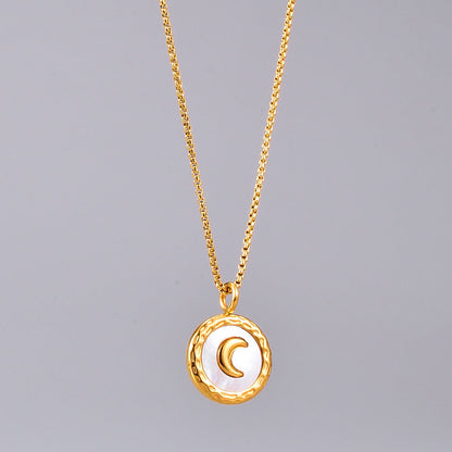 L220 Japanese White Fritillaria Necklace