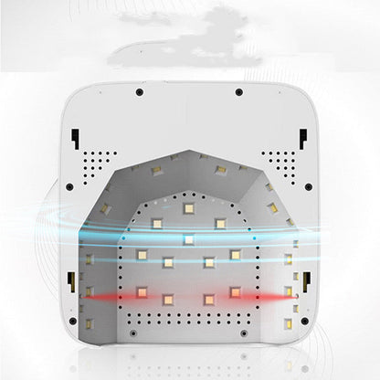 Rechargeable Smart Nail Light with Touch Screen