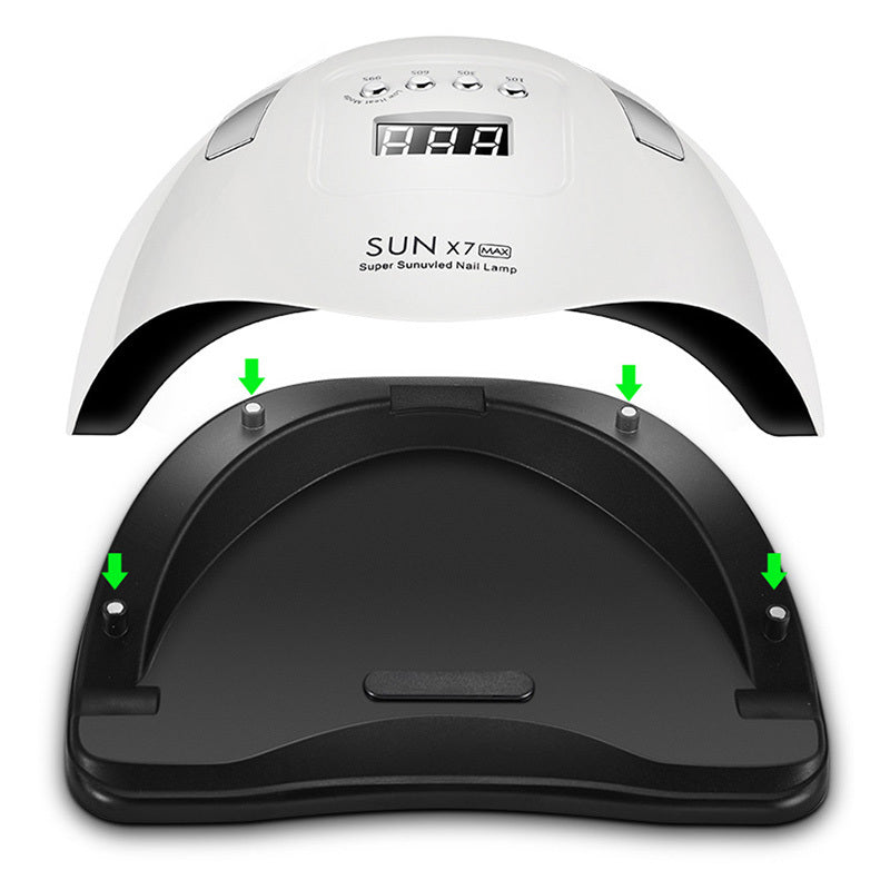 180W Sun X7Max Portable Dual Light Nail Dryer