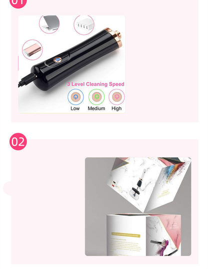 Electric Makeup Brush Cleaning Scrubber