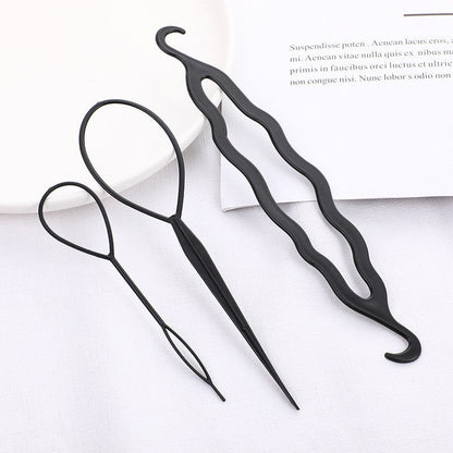 Braided Hair Travel Kit: Disc, Comb, Needle