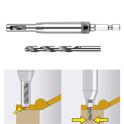 Woodworking Hinge Hole Puncher Drill Bit Set