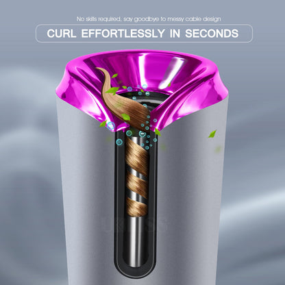 Portable Automatic USB Charging Hair Curling Iron