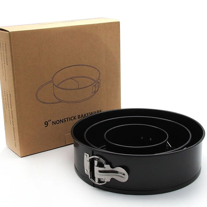 3PCS Non Stick Cake Mold Set Round Baking Pans