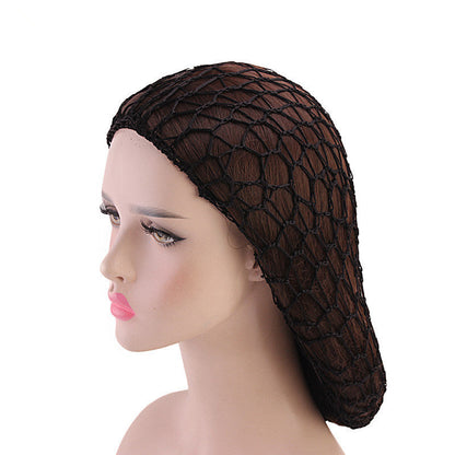 Ladies Hand Crocheted Mesh Night Cap