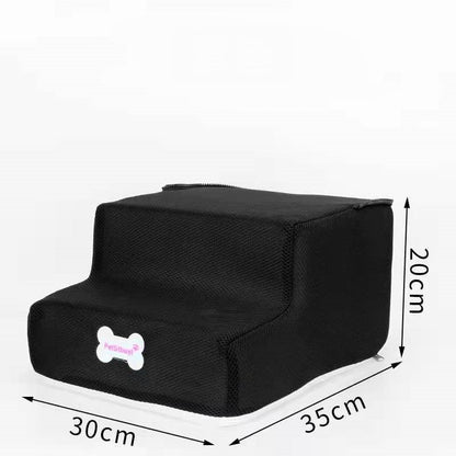 Pet Sponge On The Sofa Bed Climbing Ladder