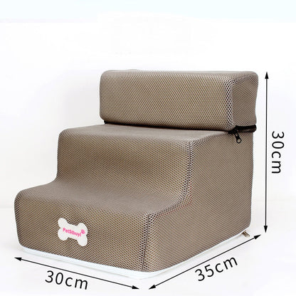 Pet Sponge On The Sofa Bed Climbing Ladder