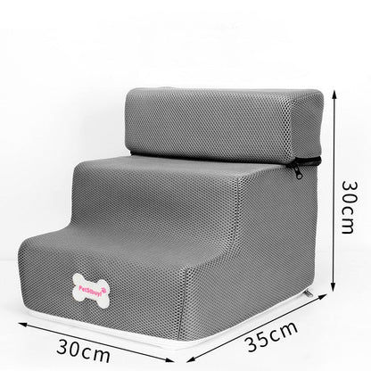 Pet Sponge On The Sofa Bed Climbing Ladder