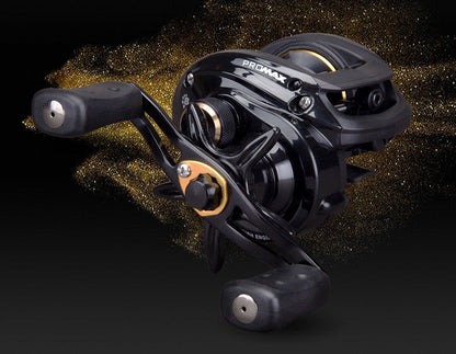 Pmax3 All-Metal Long-Throw Fishing Reel - Anti-Explosion, Double Brake