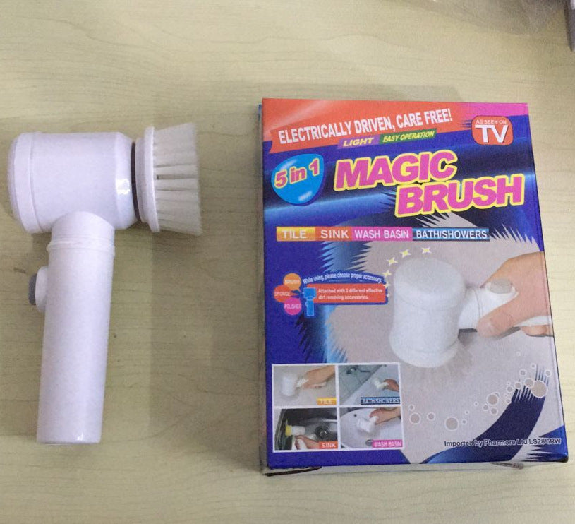 5 In 1 Electric Cleaning Brush Bathtub Brush