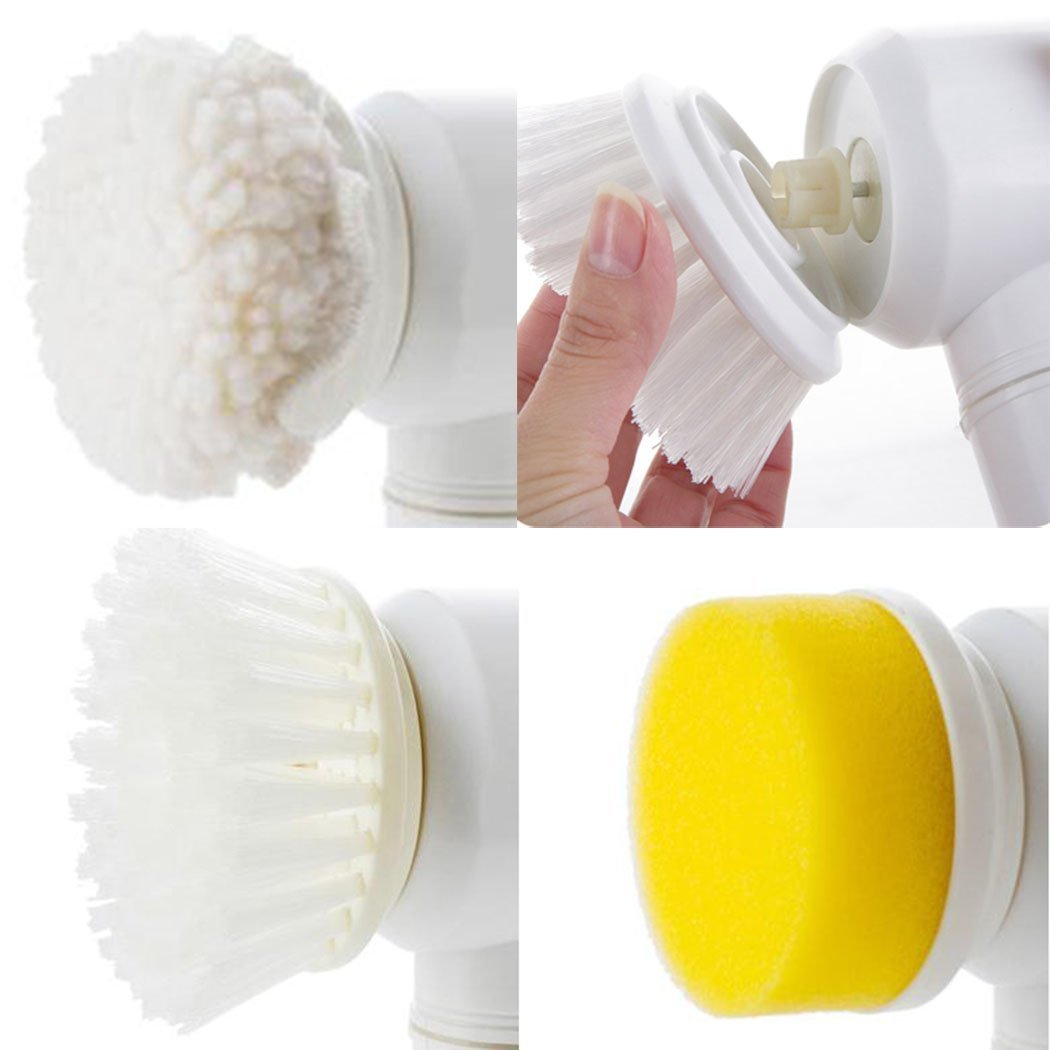 5 In 1 Electric Cleaning Brush Bathtub Brush