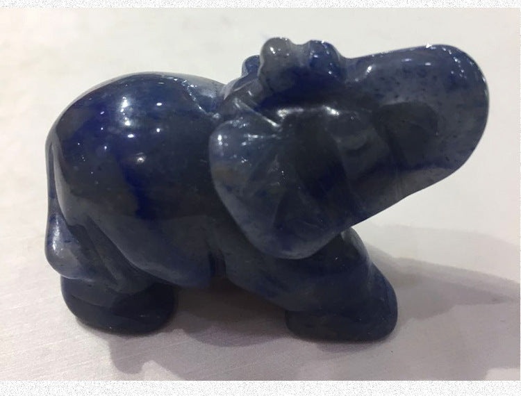 Crystal Elephant Ornament