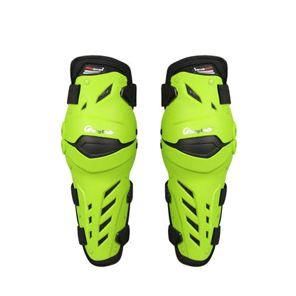 Three-Color Motorcycle Riding Two-Piece Anti-Fall And Wear-Resistant Knee Pads