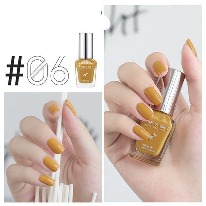 Water-Based Tear-Free Transparent Nail Polish
