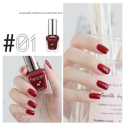 Water-Based Tear-Free Transparent Nail Polish