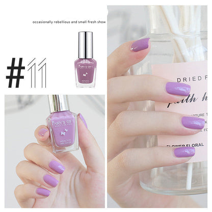 Water-Based Tear-Free Transparent Nail Polish