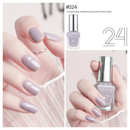 Water-Based Tear-Free Transparent Nail Polish