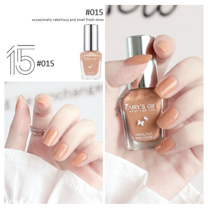 Water-Based Tear-Free Transparent Nail Polish