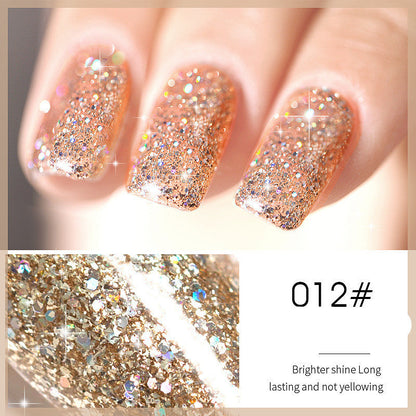 New Super Flash Micro Diamond Nail Polish